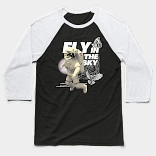 Cat Astronaut - Ugly Shirt Collection Baseball T-Shirt